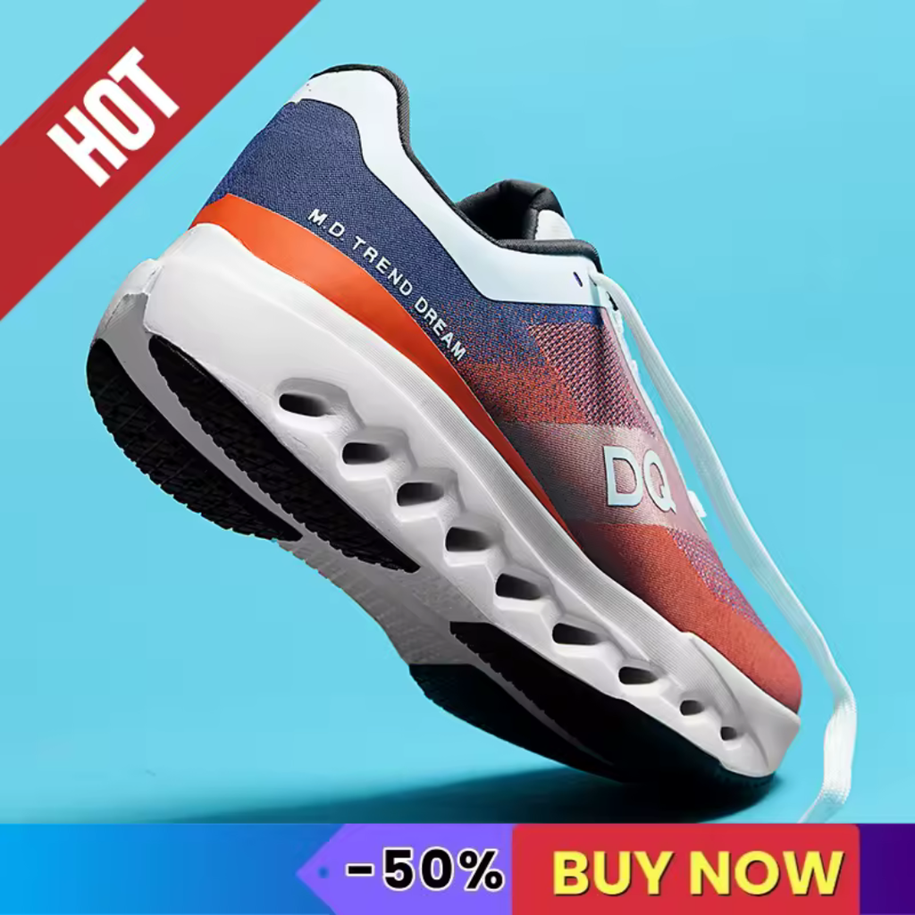 MAX Sports Running Shoes Men Marathon Breathable Comfortable Brand Trend Women Athletic Training Outdoor Sneakers Air Cushion